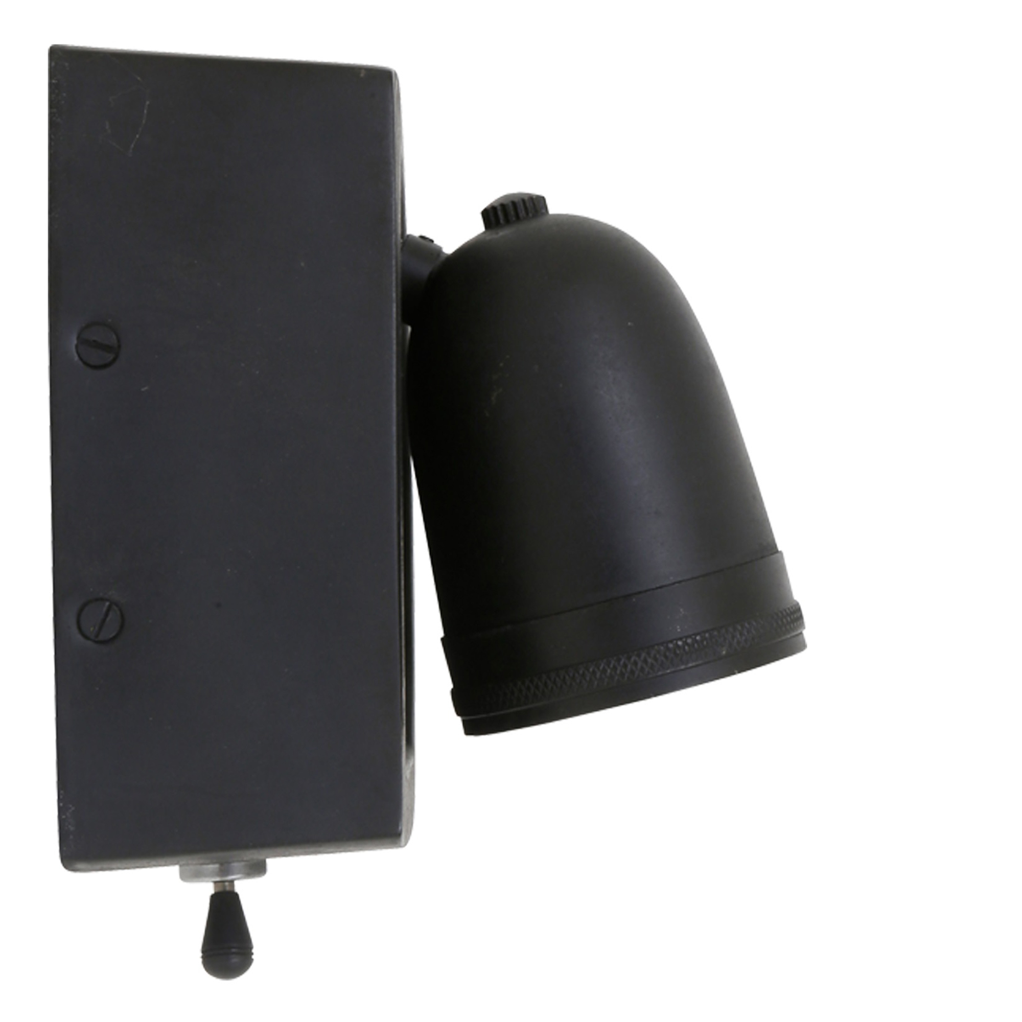 Wandlamp Otis antiek zwart